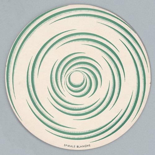 Rotorelief: Spirale Blanche (recto), Eclipse Totale (verso)