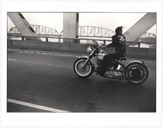 Crossing the Ohio, Louisville from the series The Bikeriders