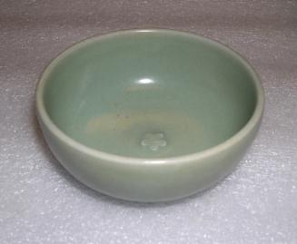 Celadon bowl with Molded Rosette