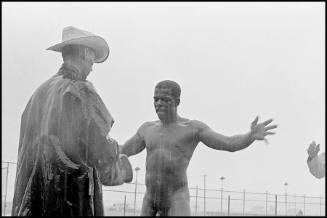 Shakedown before returning to the building, Ramsey Unit, Texas from the series Conversations with the Dead