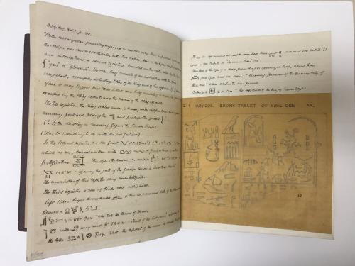 Notes on Ancient Egypt.–II. (Notebook from studies with Margaret Alice Murray)