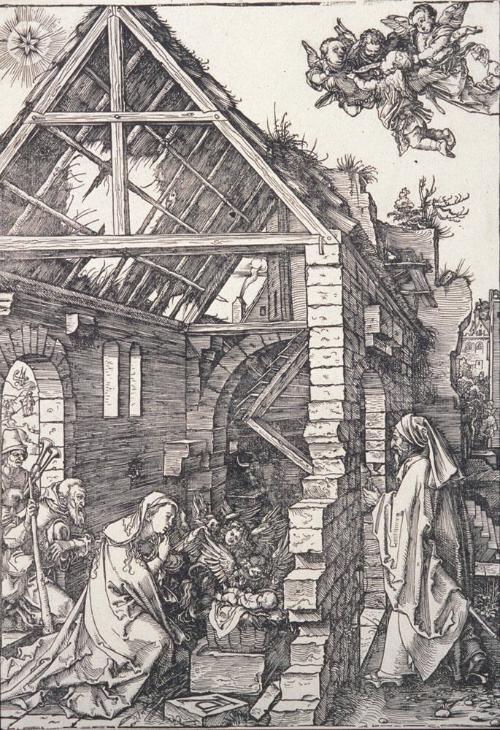 Adoration of the Shepherds from the Life of the Virgin series