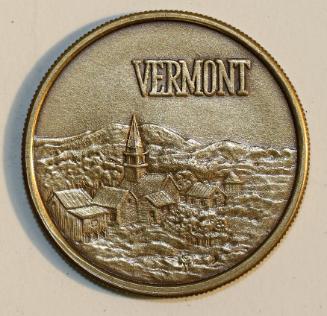 Offical Medallion Vermont Bicentennial Commission