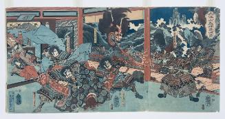 Oeyama kijin taiji no zu [Exterminating the Ogres of Mount Oe]