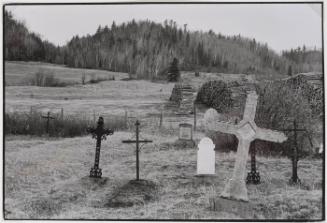 Rural graveyard, Quebec