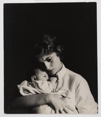 [Portrait of mother with infant]