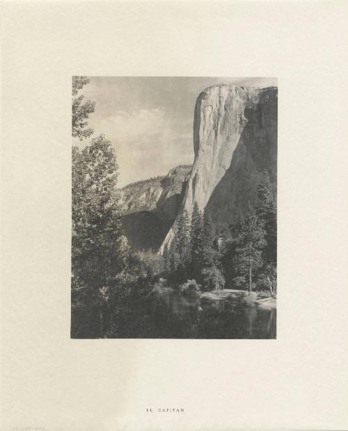 El Capitan, Yosemite Valley from the portfolio Parmelian Prints of the High Sierras