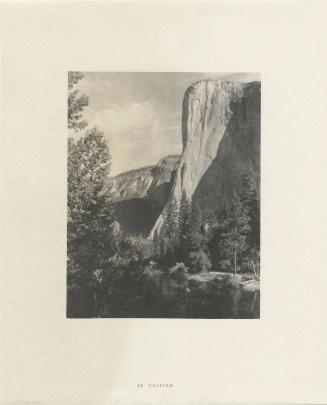 El Capitan, Yosemite Valley from the portfolio Parmelian Prints of the High Sierras