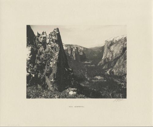 The Sentinel, Yosemite Valley from the portfolio Parmelian Prints of the High Sierras