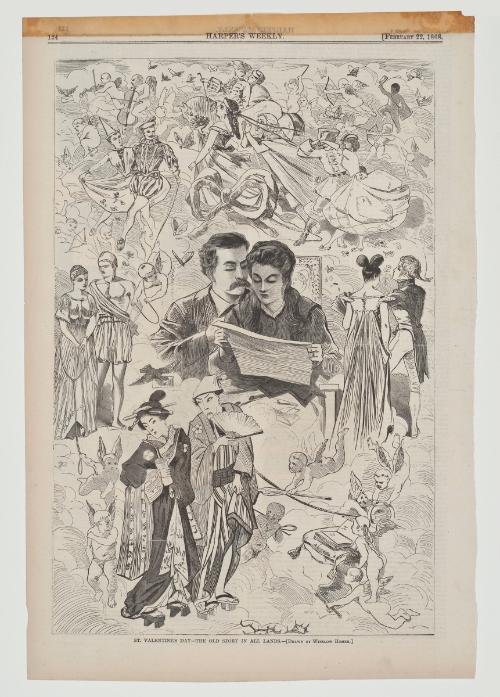 St. Valentine's Day from Harper’s Weekly