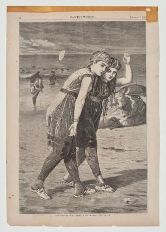 The Bathers from Harper’s Weekly