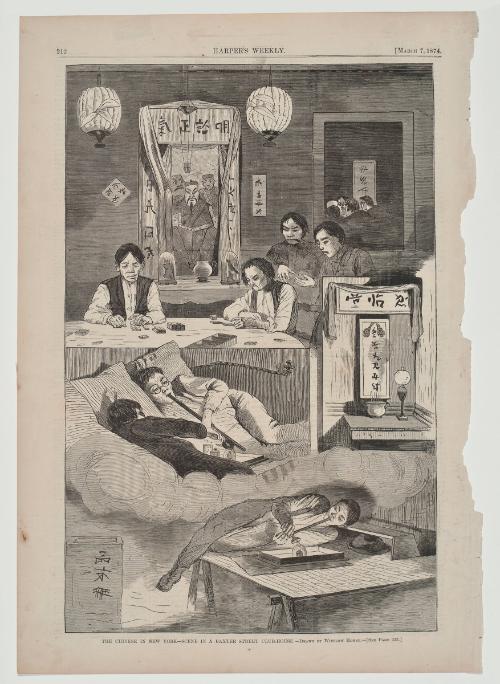 The Chinese in New York from Harper’s Weekly