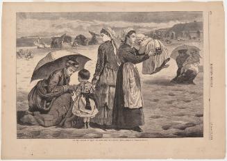 On the Beach at Long Branch—The Children’s Hour from Harper’s Weekly