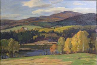 Autumn Landscape, West River, Vermont