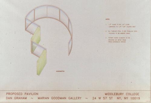 Proposed Pavilion, “Axonometric”