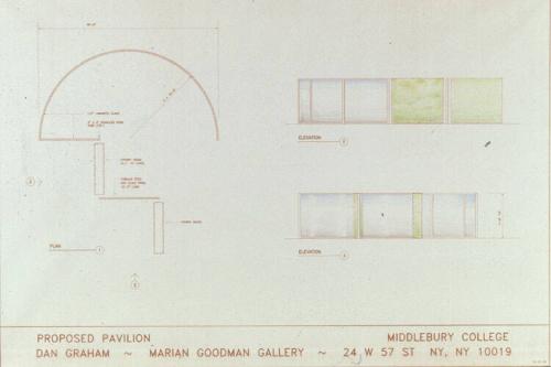 Proposed Pavilion, “Elevation”