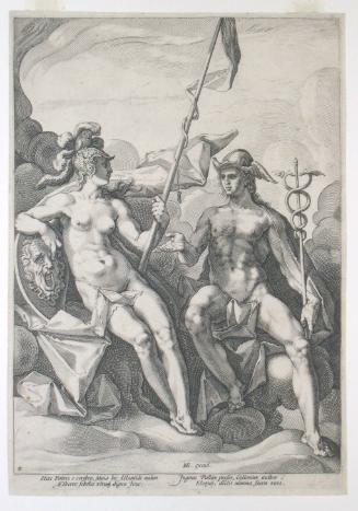 Minerva and Mercury from the series Mythological and Allegorical Subjects