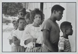 Cairo, Illinois from the series Memories of the Southern Civil Rights Movement 
Demonstrators at the “all white” swimming pool.