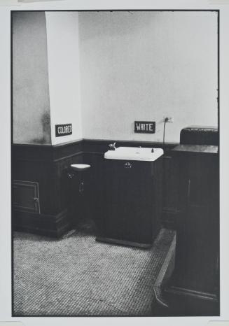 Albany, Georgia from the series Memories of the Southern Civil Rights Movement 
Drinking fountains in the Dougherty County courthouse.