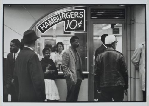 Nashville, Tennessee from the series Memories of the Southern Civil Rights Movement 
Sit-in. Lester MacKinney, Bernice Reagon, and John O’Neal.