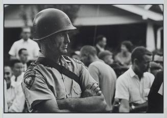 Oxford, Mississippi from the series Memories of the Southern Civil Rights Movement 
Waiting for James Meredith, the first African American to register at the University of Mississippi.