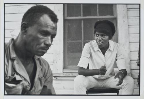 Ruleville, Mississippi from the series Memories of the Southern Civil Rights Movement
Gwen Gillon, a SNCC staff member from Alabama, conducts a literacy class during Freedom Summer, 1964.