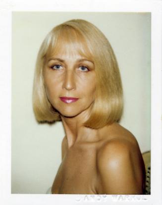 Unidentified Woman [blonde, bangs]