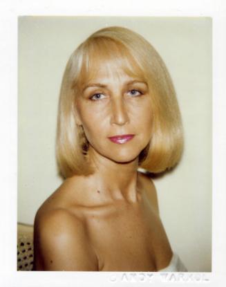 Unidentified Woman [blonde, bangs]