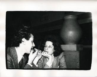 Fran Lebowitz and Unidentified Man