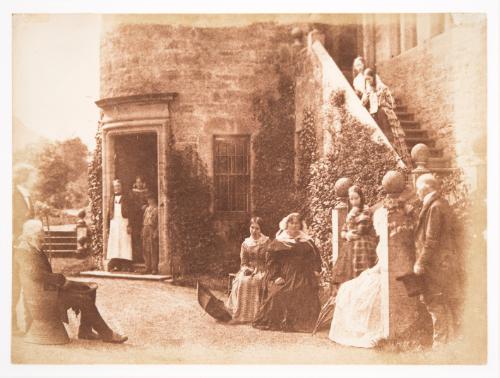 Group at Bonaly Tower