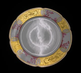 Plate from the Purple Service