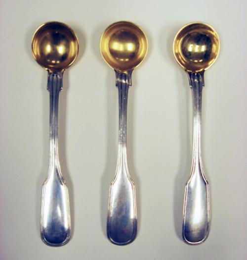 Salt Spoon, Part of a Service of Flatware