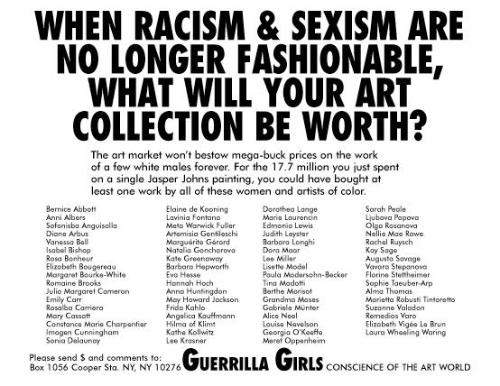 When racism and sexism are no longer fashionable, how much will your art collection be worth?