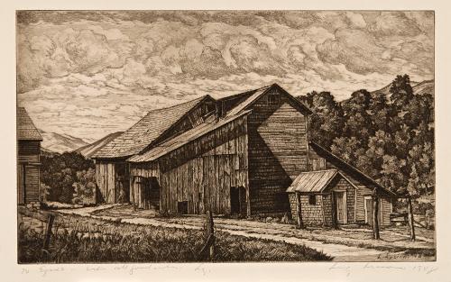 Weathered Barns