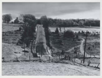 Cornwall, Vt. [hill with snow and ice] from the series Middlebury, Vermont