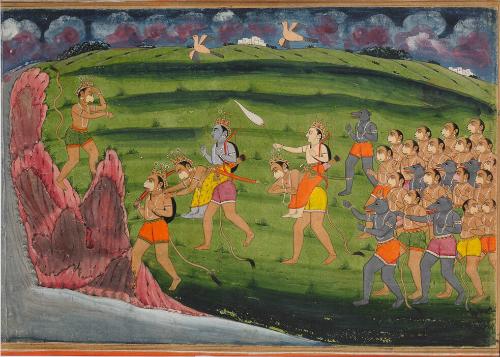 Scene from the Ramayana