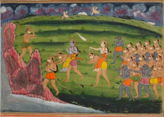 Scene from the Ramayana