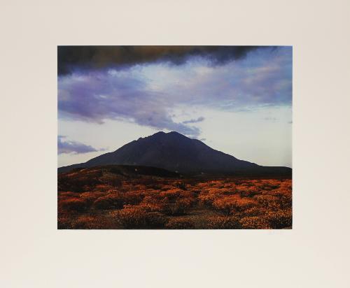 Sunset behind Las Tres Virgenes Volcano. Near Mezquital, Baja, California. from In Wildness