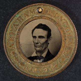 Lincoln—Hamlin 1860 Campaign Button