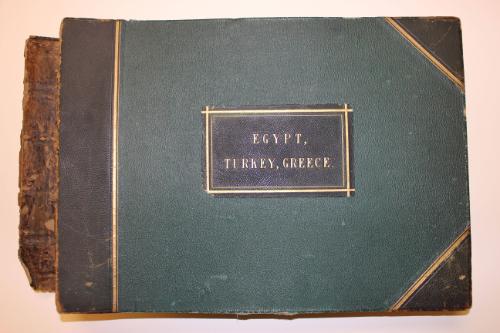 Album of photographs entitled Egypt, Turkey, Greece