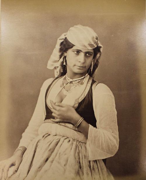 Studio Portrait from an album entitled Egypt, Turkey, Greece