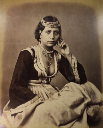 Studio Portrait from an album entitled Egypt, Turkey, Greece