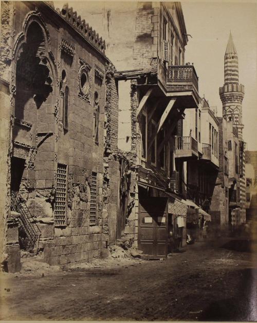 Street View in the Old City, Cairo, from an album entitled Egypt, Turkey, Greece