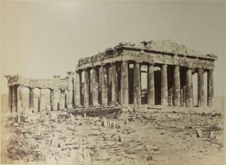 The Parthenon from the Southwest from an album of photographs entitled Egypt, Turkey, Greece