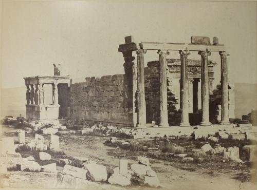 The Erechtheion from an album of photographs entitled Egypt, Turkey, Greece