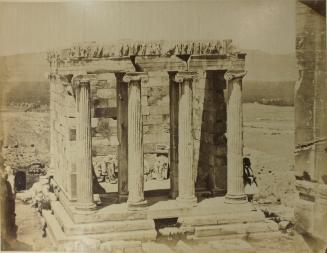 Temple of Athena Nike from an album of photographs entitled Egypt, Turkey, Greece