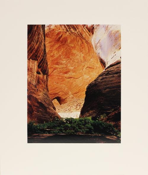 Amphitheater. Davis Gulch, Escalante basin. May 12, 1965 from Glen Canyon