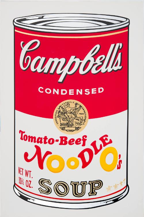 Campbell’s Soup II (Tomato Beef Noodle-O’s)