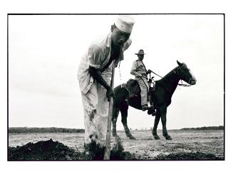 Convict and boss, Ferguson Unit, Texas from the series Conversations with the Dead