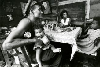 Panama [Family seated at kitchen table]